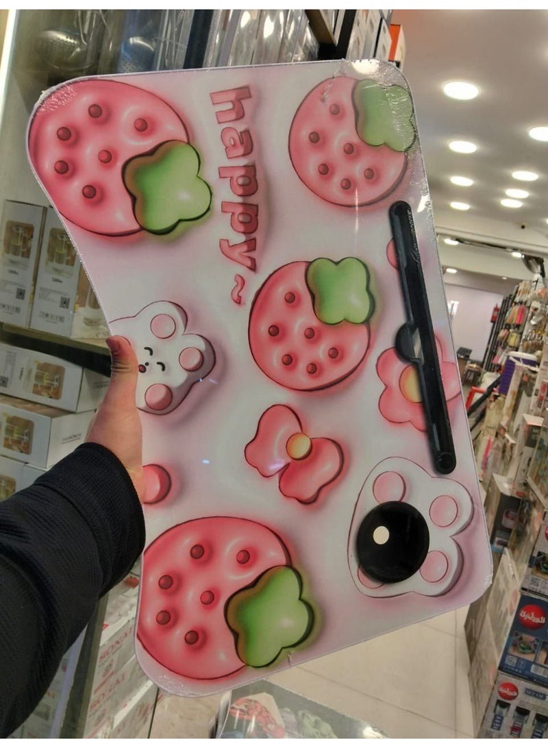 تربيزه اللاب توب المصنعه من اجود انواع الخشب بقوايم الالوميتال معدن متينه اشكال 3D - Image 2